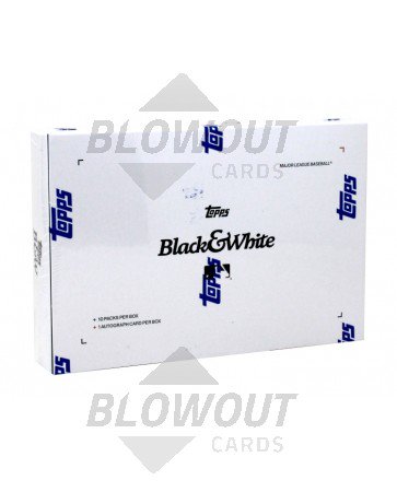 2025 Topps Black & White Baseball Collector Box