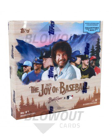 2025 Topps X Bob Ross "The Joy of Baseball" Collectors Box