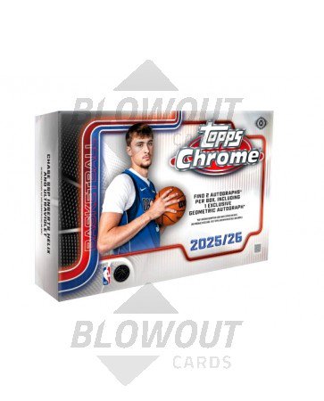 2025/26 Topps Chrome Basketball Breaker's Delight 6 Box Case