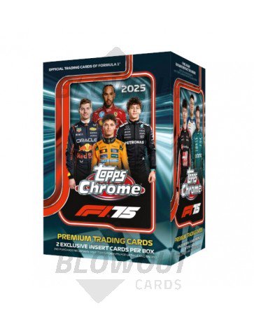 2025 Topps Chrome Formula 1 Racing Blaster Box