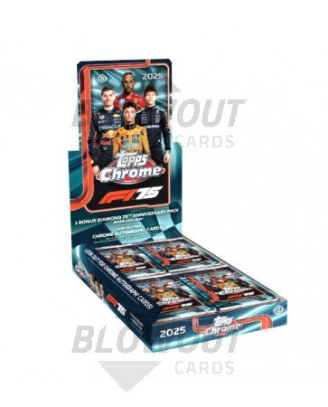 2025 Topps Chrome Formula 1 Racing Hobby Box