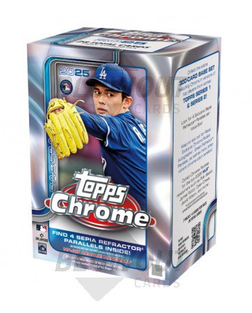 2025 Topps Chrome Baseball Blaster Box