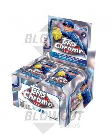 2025 Topps Chrome Baseball Jumbo Box
