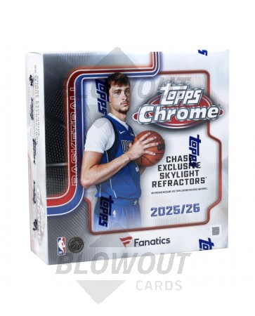 2025/26 Topps Chrome Basketball Fanatics Mega Box