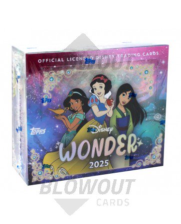 2025 Topps Disney Wonder Hobby 12 Box Case