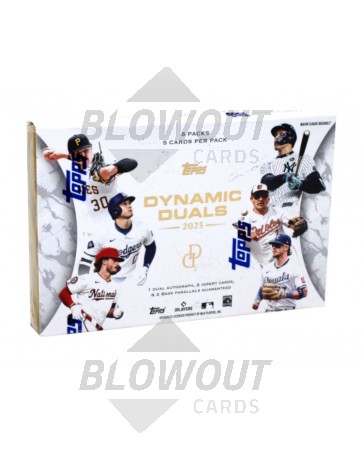 その他 2025 Topps Dynamic Duals Baseball Hobby 2025 Topps Dynamic Duals Baseball Hobby Box