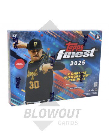 2025 Topps Finest Baseball Hobby 8 Box Case