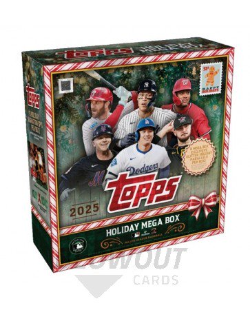 2025 Topps Holiday Baseball Mega 20 Box Case