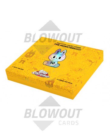 2025 Topps Chrome Labubu 10th Anniversary Hobby 20 Box Case