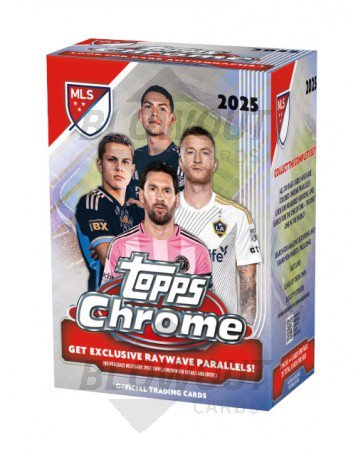 2025 Topps MLS Chrome Soccer Blaster Box