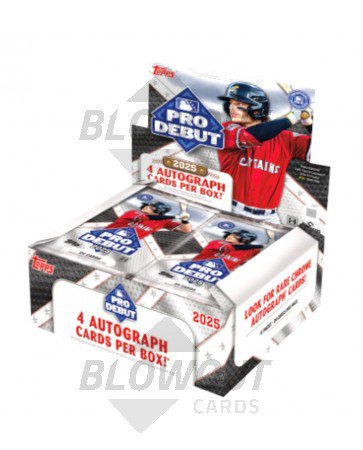 2025 Topps Pro Debut Baseball Hobby 8 Box Case