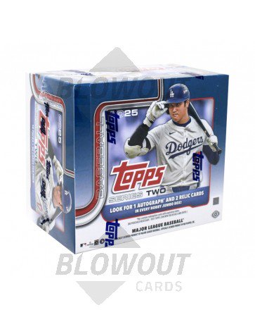 2025 Topps Series 2 Baseball Jumbo Box