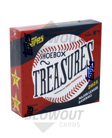 2025 Topps Shoebox Treasures By Andy Friedman Baseball Box