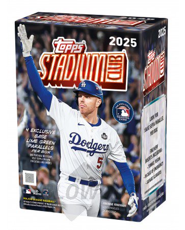 2025 Topps Stadium Club Baseball Blaster Box