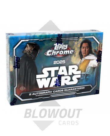 2025 Topps Star Wars Chrome Breaker's Delight 10 Box Case