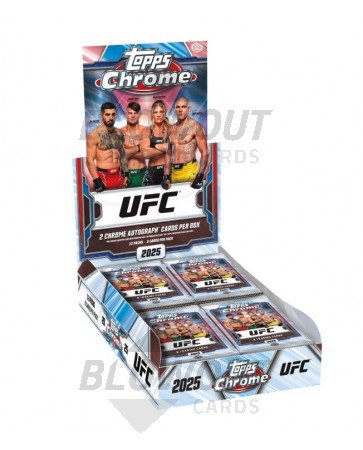 2025 Topps UFC Chrome Hobby Box