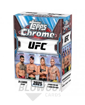 2025 Topps UFC Chrome Blaster 40 Box Case