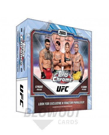 2025 Topps UFC Chrome Mega Box