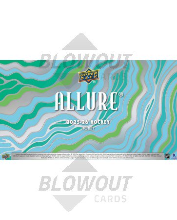 2025/26 Upper Deck Allure Hockey Hobby 9 Box Case