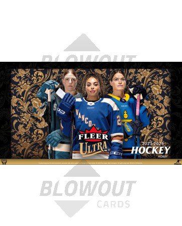 2025/26 Upper Deck Fleer Ultra PWHL Hobby 10 Box Case