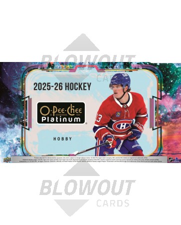 2025/26 Upper Deck O-Pee-Chee Platinum Hockey Hobby Box