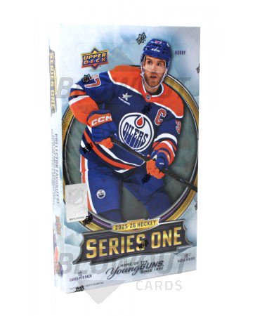 2025/26 Upper Deck Series 1 Hockey Hobby 12 Box Case
