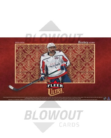 2025/26 Upper Deck Fleer Ultra Hockey Hobby Box