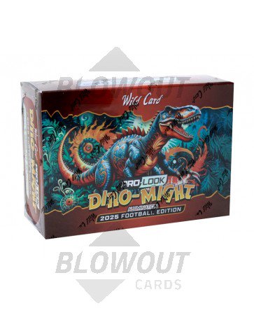 2025 Wild Card Dino-Might Football Hobby Box