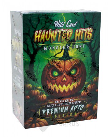2025 Wild Card Haunted Hits Multi-Sport Premium Auto Edition Jumbo Box