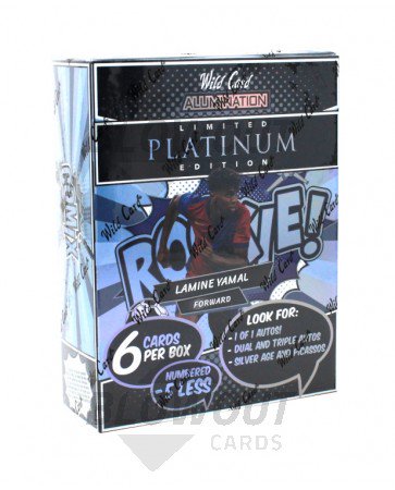 2024 Wild Card Alumination Lamine Yamal Comix Platinum Soccer Hobby Box