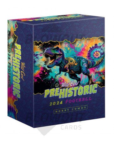2024 Wild Card Pre-Historic Football Hobby 20 Box Case