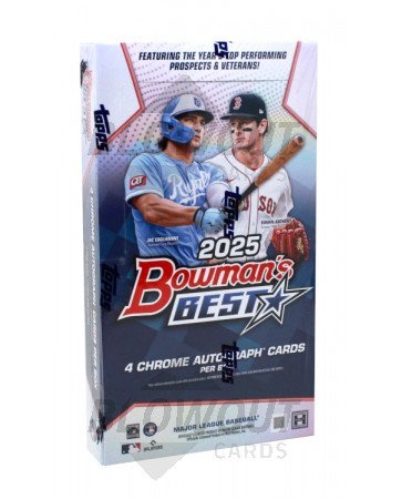 2025 Bowman's Best Baseball Hobby 8 Box Case