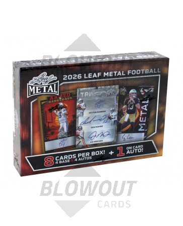 2026 Leaf Metal Football Hobby Box