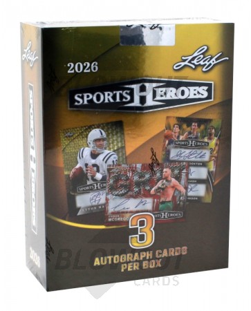 2026 Leaf Sport Heroes Hobby Box