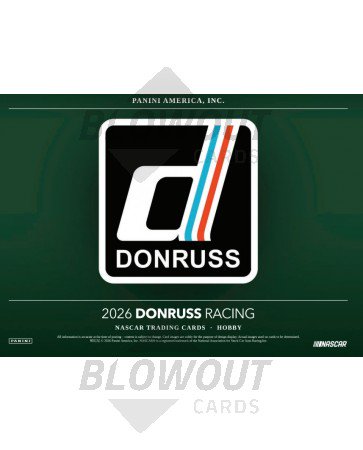 2026 Panini Donruss Racing Hobby 20 Box Case