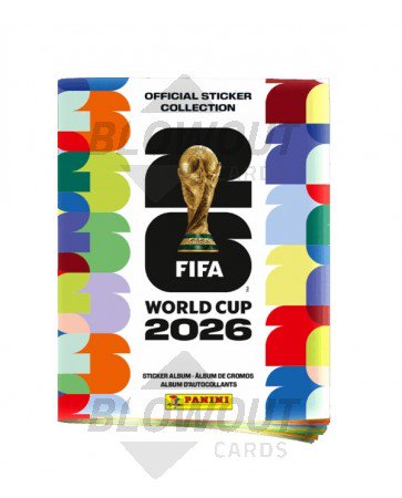 2026 Panini World Cup Soccer Sticker & Album Combo 12ct Case