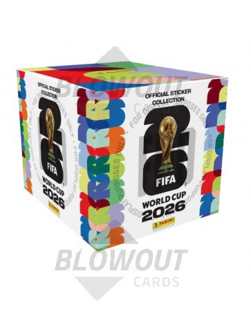 2026 Panini World Cup Soccer Stickers 25ct Box - 30 Box Case