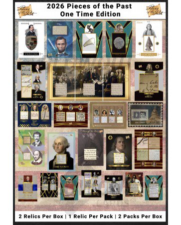 2026 Super Break Pieces of the Past One Time Edition 10 Box Case