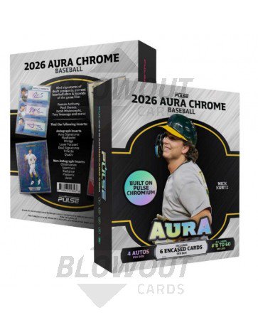 2026 Pulse Aura Chrome Baseball Hobby Box