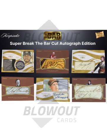 2026 Super Break The Bar Cut Autograph Edition Box