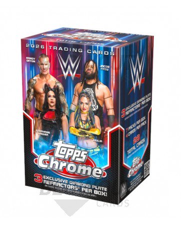 2026 Topps Chrome WWE Blaster Box