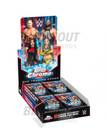 2026 Topps Chrome WWE Hobby Box