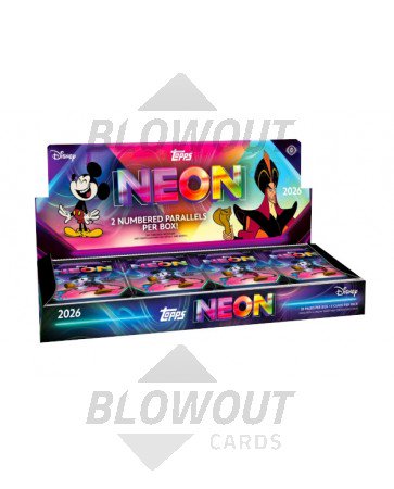 2026 Topps Disney Neon Hobby Box