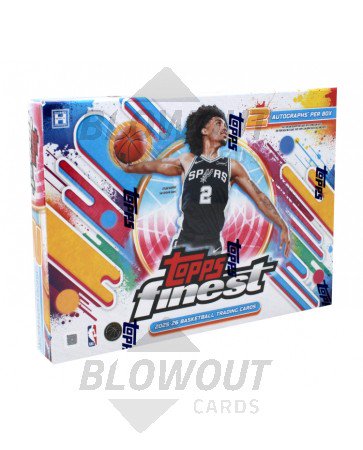 2025/26 Topps Finest Basketball Hobby 8 Box Case