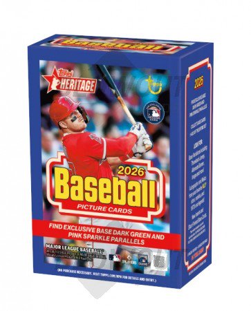 2026 Topps Heritage Baseball Blaster Box