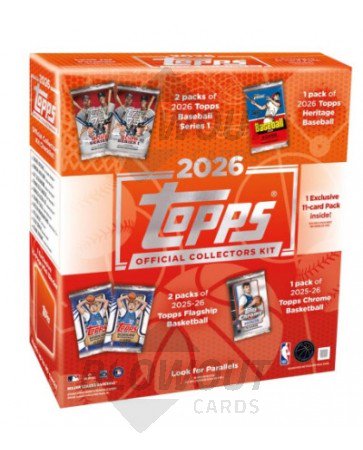 2026 Topps MLB x NBA Official Collectors Kit