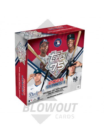 2026 Topps Series 1 Baseball Mega Box
