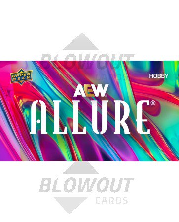 2026 Upper Deck AEW Allure Wrestling Hobby 9 Box Case