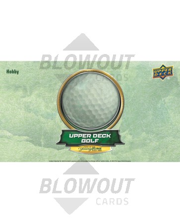 2026 Upper Deck Golf Hobby 12 Box Case