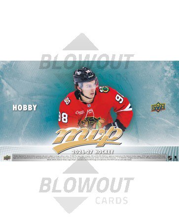 2026/27 Upper Deck MVP Hockey Hobby 20 Box Case